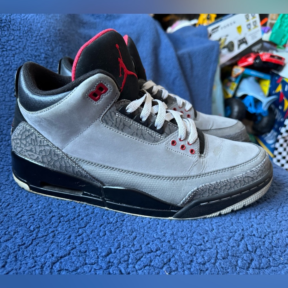 Jordan 3 ‘Stealth’ 2011 Mens sz 12 (READ DESCRIPTION)